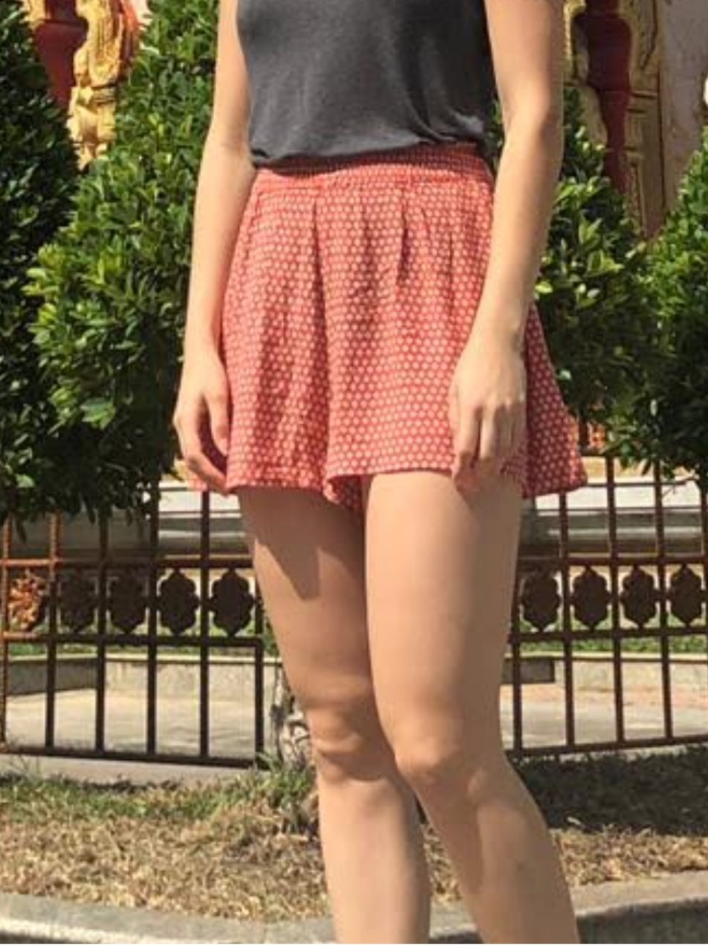 Primark Flowy Patterned Shorts - Picture 3 of 4